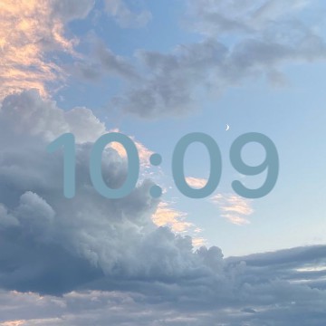  widget clock 