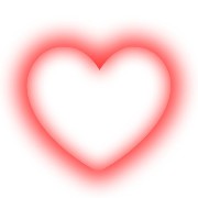 white n red heartss