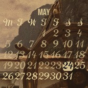 Pirate themed Calendar