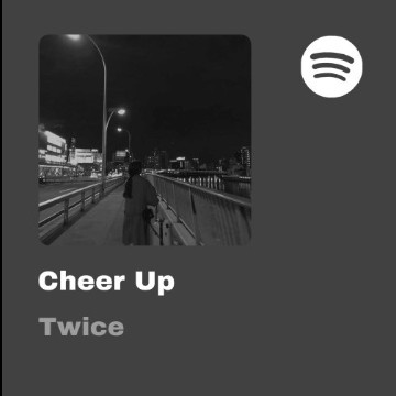 Fake Spotify Widget 