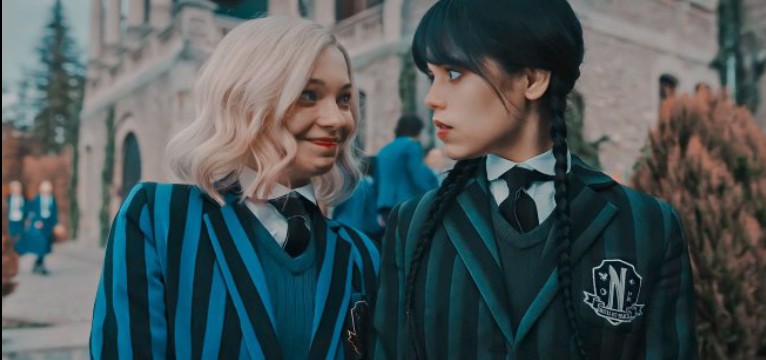 Wednesday and enid