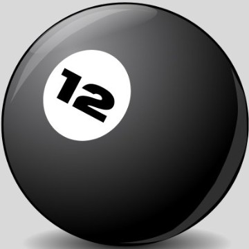 billiard ball 12