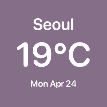 weather and date