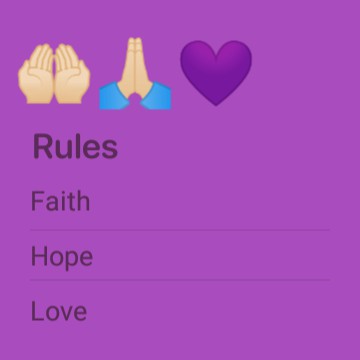 Faith, Hope, Love