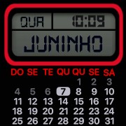 Led clock+weather