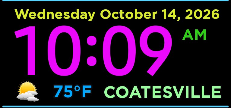CassieMarie Color Date/Time/ Weather Widget copy copy